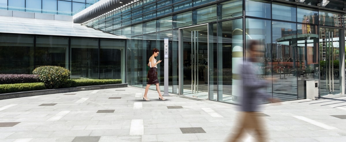 View of The latest technological innovations in building security